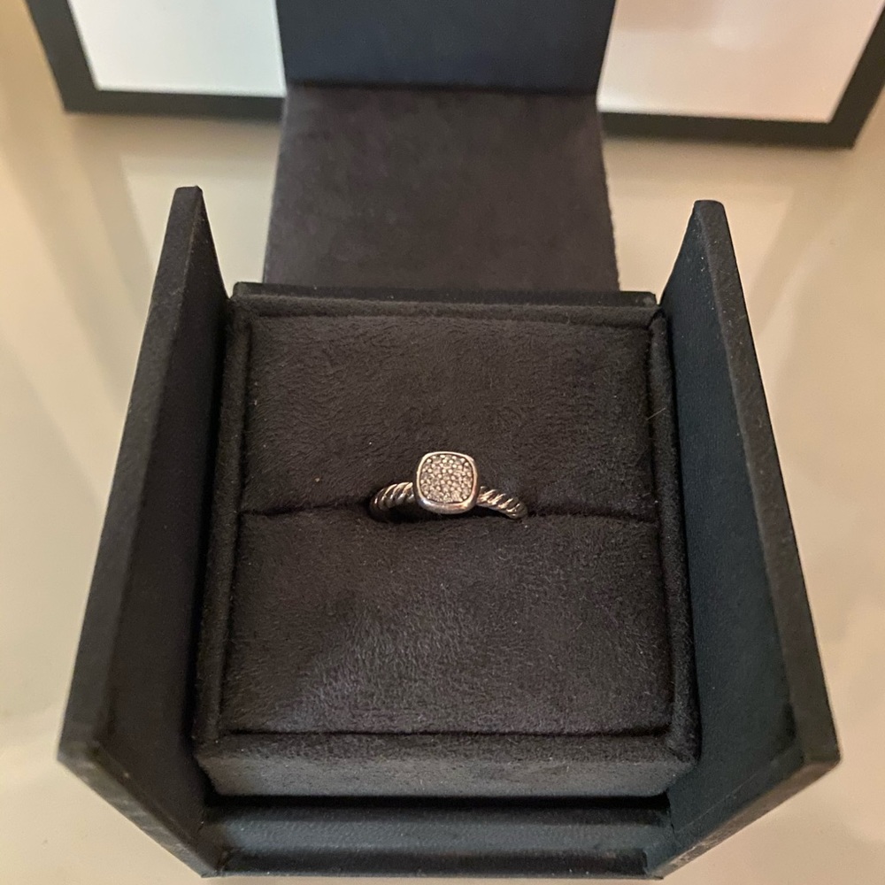 David Yurman Pave Diamond Ring